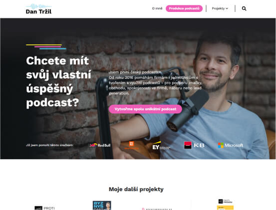 Dan Tržil, website by Petr Bilek